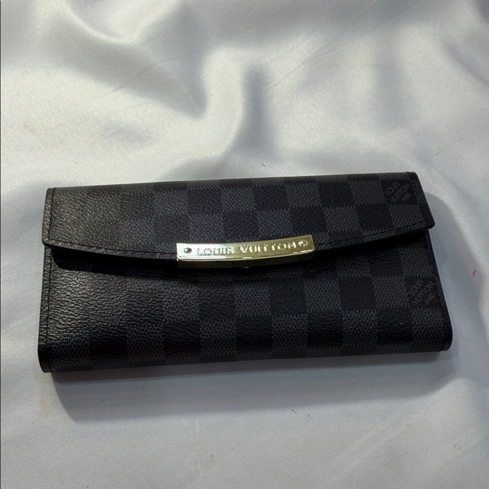 Black Checkered‎ Wallet